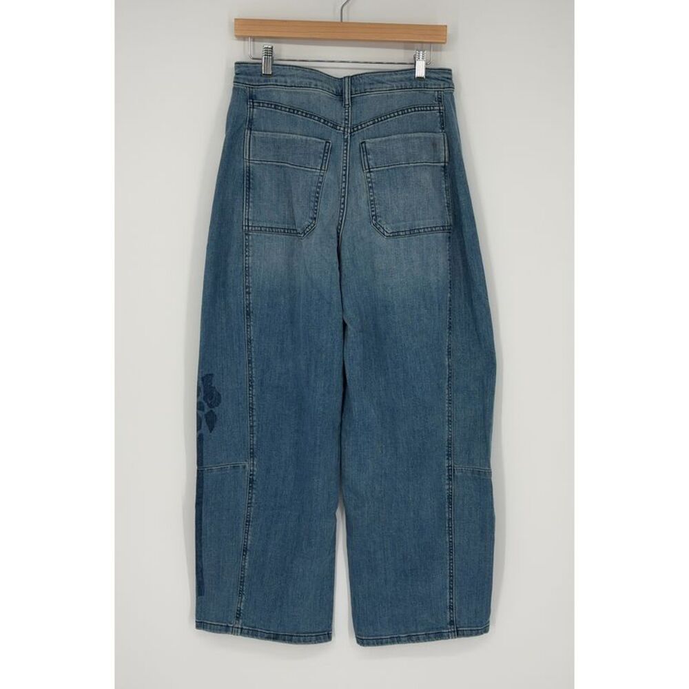 Anthropologie Mid-Rise Heritage Barrel Jeans